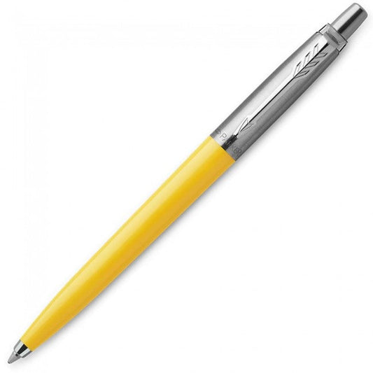 Parker Jotter Ballpoint Pen Yellow Barrel Blue Ink - 2076056