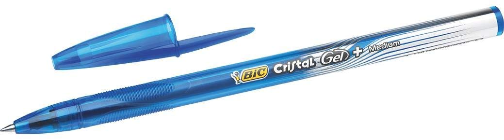 Bic Gel-ocity Stic Gel Rollerball Pen 0.5mm Line Blue (Pack 30) - CEL1010265