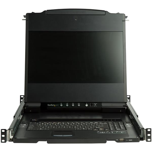 StarTech.com 17in Dual Rail Rackmount KVM Console