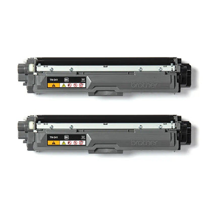 Brother Black Toner Cartridge Twin Pack 2 x 2.5k pages (Pack 2) - TN241BK