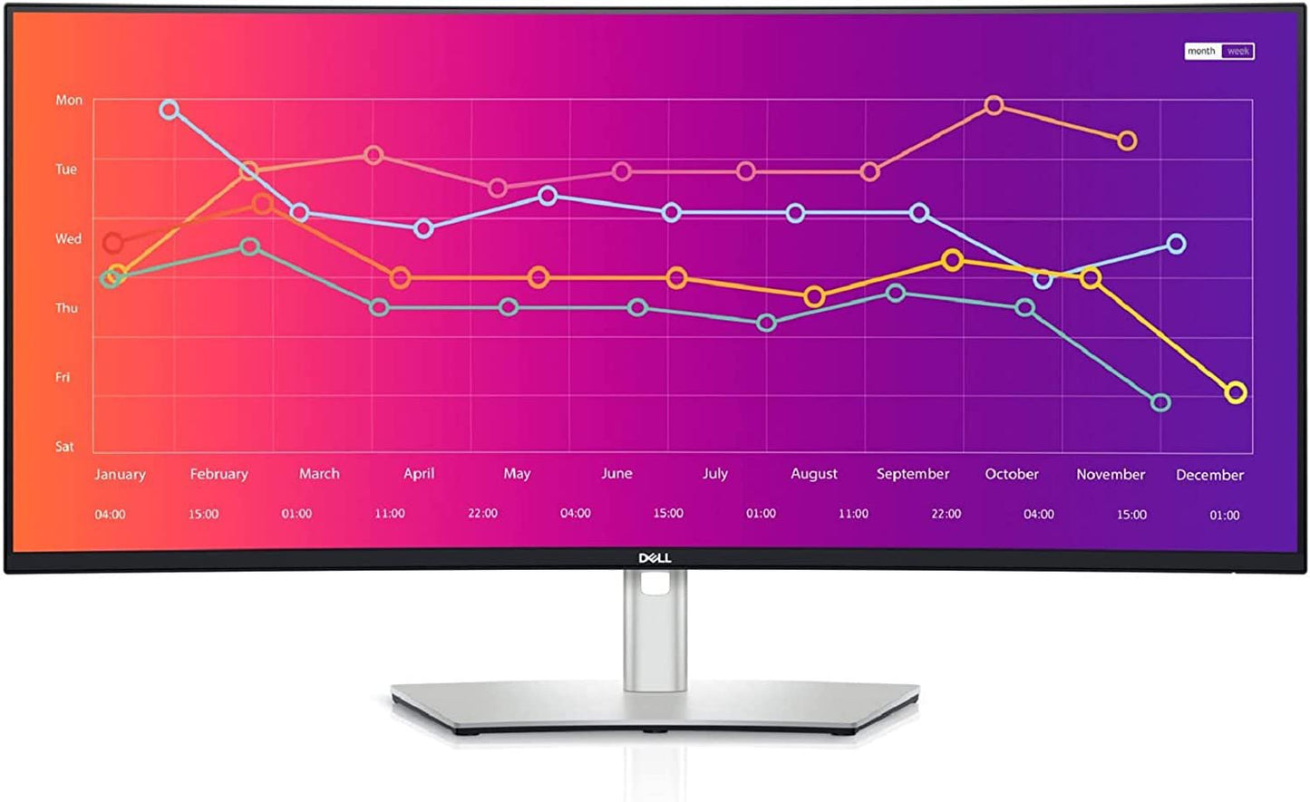 Dell UltraSharp 38 inch Curved USB-C Hub Monitor U3821DW