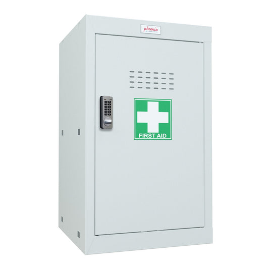 Phoenix MC Series Size 3 Cube Locker in Light Grey with Electronic Lock MC0644GGE