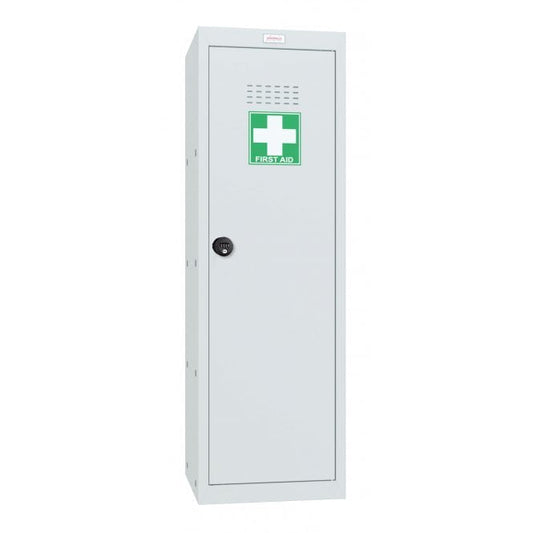 Phoenix MC Series Size 4 Cube Locker in Light Grey with Combination Lock MC1244GGC