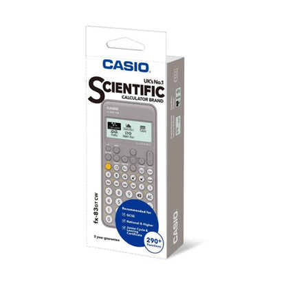 Casio ClassWiz Scientific Calculator Grey FX-83GTCW-GY-W-UT