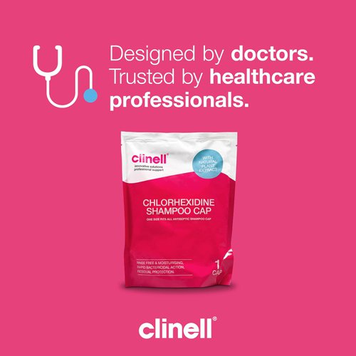 Clinell Chlorhexidine Shampoo Cap CHGSC1