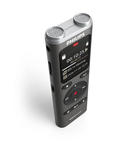 Philips DVT2075 VoiceTracer Audio Recorder with Sembly Speech-to-Text Cloud Software Trial DVT2075/0