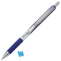 Zebra Z-Grip Flight Ballpoint Pen 1.2mm Tip 0.6mm Line Blue (Pack 12) - 13302