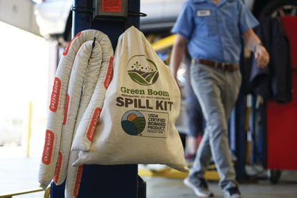 Green Boom Small Spill Kit with Strap Bag SK005S