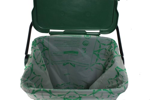 10L Kitchen Waste Caddy with Lid Green GDN800002