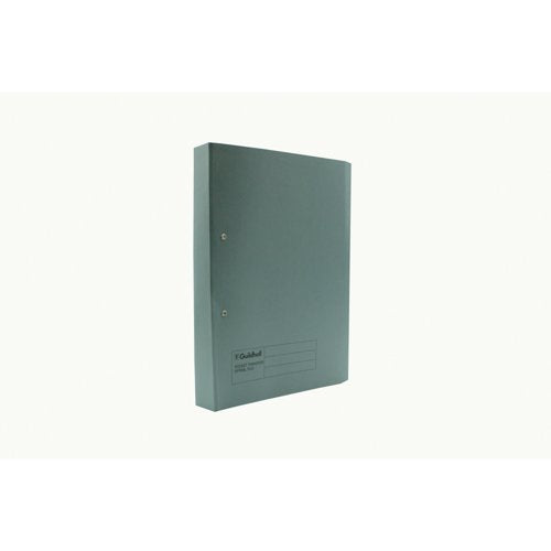 Exacompta Guildhall Transfer Spiral Pocket File 315gsm Foolscap Blue (Pack of 25) 349-BLU
