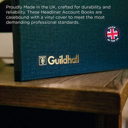 Exacompta Guildhall Account Book 80 Pages 4 Cash Columns 31/4 1016