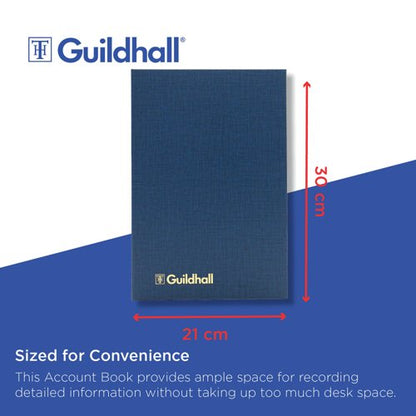 Exacompta Guildhall Account Book 80 Pages 7 Cash Columns 31/7 1019