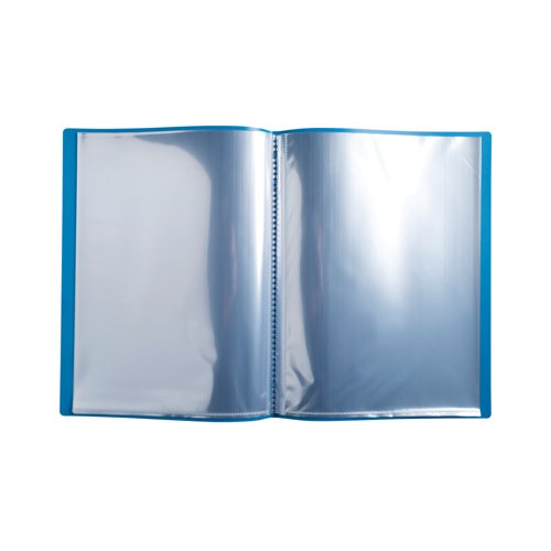 Exacompta Bee Blue Display Book 30 Pocket PP A4 Assorted (Pack of 12) 88120E