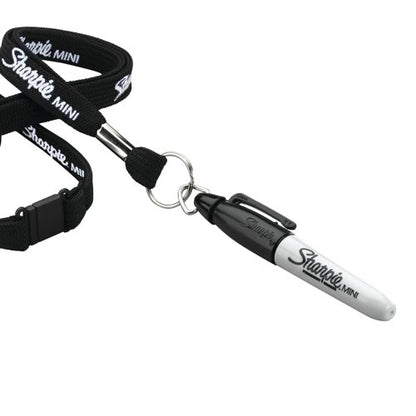Sharpie Mini Permanent Markers with Key Ring Pocket-Sized Fine Point Assorted (Pack of 72) S0811300