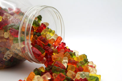 Haribo Gold Bears Sweets Tub 460g, Approx 200 Sweets per Tub.