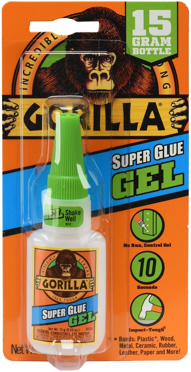 Gorilla Super Glue Gel, 15g – All Purpose