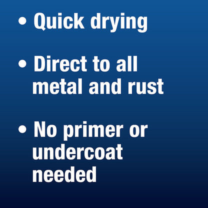 Hammerite Spray Paint for Metal | Direct to Rust Exterior Metal Paint | Smooth Finish | SILVER