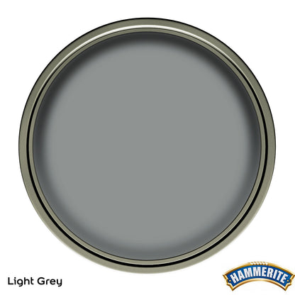 Hammerite Ultima Smooth Metal Paint | 1 x 750ml | Light Grey
