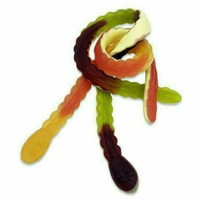 HARIBO Yellow Belly Giant Snakes, Yellow Bellies Bulk Sweets, 3kg