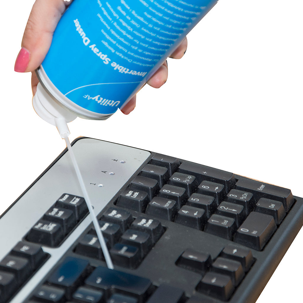 AF Utility Sprayduster / Air Duster Compressed Gas Can, HFC Free, Non-Invertible Removal of Dust and Debris