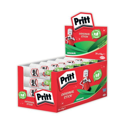 Pritt Stick Glue Stick 43g (Pack of 24) 1564148