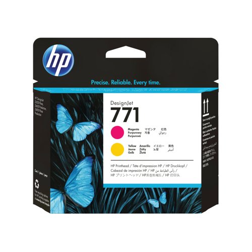 HP 771 DesignJet Printhead Magenta/Yellow CE018A