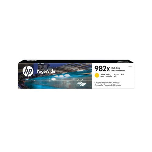 HP 982X Original PageWide Cartridge High Yield Yellow T0B29A