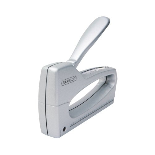 Rapesco T8-ALU Heavy Duty Tacker with Staple Starter Pack Silver 0958