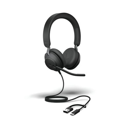 Jabra Evolve2 40 SE USB-C/A MS Stereo Headset 24189-999-799