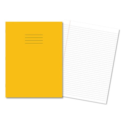 Hamelin Exercise Book 8mm Lined 80 Page A4+ Yellow (Pack of 50) 400206237
