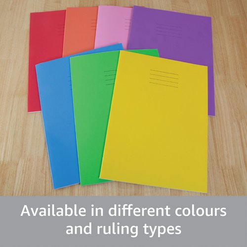 Hamelin Exercise Book 8mm Lined 80 Page A4+ Yellow (Pack of 50) 400206237