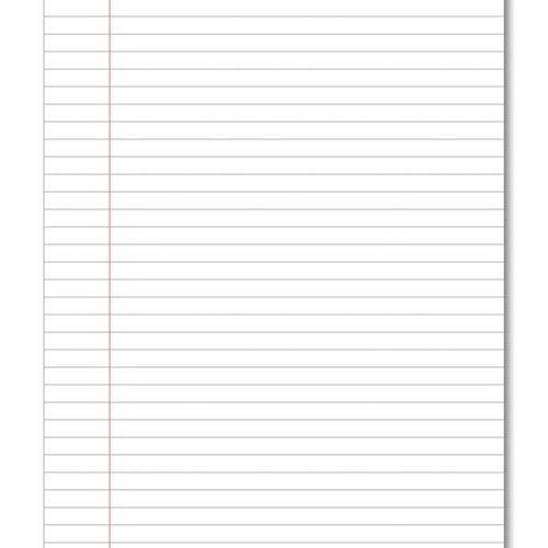 Hamelin Exercise Book 8mm Lined 80 Page A4 Purple (Pack of 50) 100102203