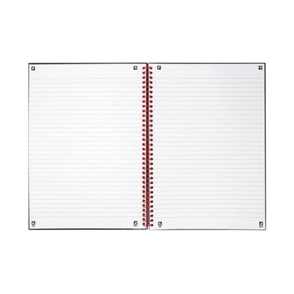Black n' Red Wirebound Ruled Perforated Hardback Notebook A4 (Pack of 5) 100102248