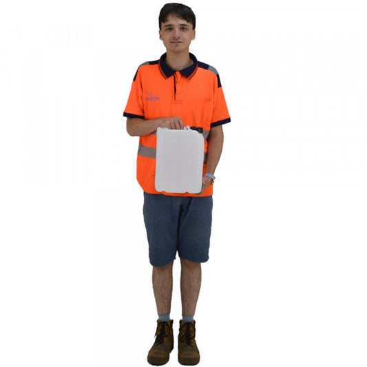 Janit-X EcoStacker Container/Jerry Can CLEAR {Food Compliant} 10 Litre