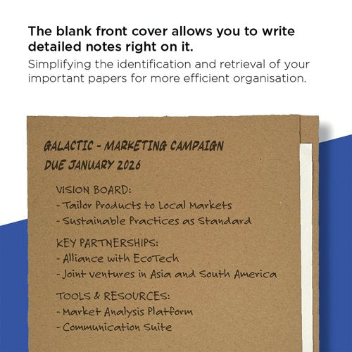 Guildhall Square Cut Folder Mediumweight Foolscap Buff (Pack of 100) FS250-BUFZ