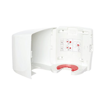 Aquarius Roll Control Wiper Centrefeed Dispenser Wall Mounted Wht 7018