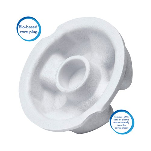 Scott Disposable Paper Hand Towel Roll 1-Ply 300m White Pack of 6 6622