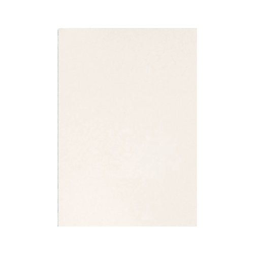 Q-Connect A4 White Leathergrain Comb Binder Cover (Pack of 100) KF00502