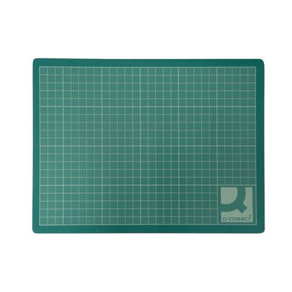 Q-Connect Cutting Mat Non-Slip PVC A1 Green KF01138