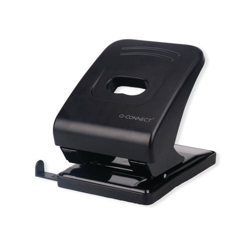 Q-Connect Heavy Duty Hole Punch Black KF01236