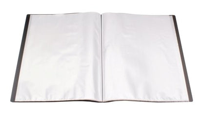 Q-Connect Polypropylene Display Book 40 Pocket Black KF01260