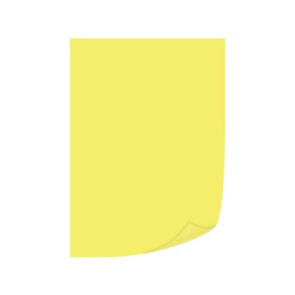 Q-Connect Bright Yellow Coloured A4 Copier Paper 80gsm Ream (Pack of 500) KF01426