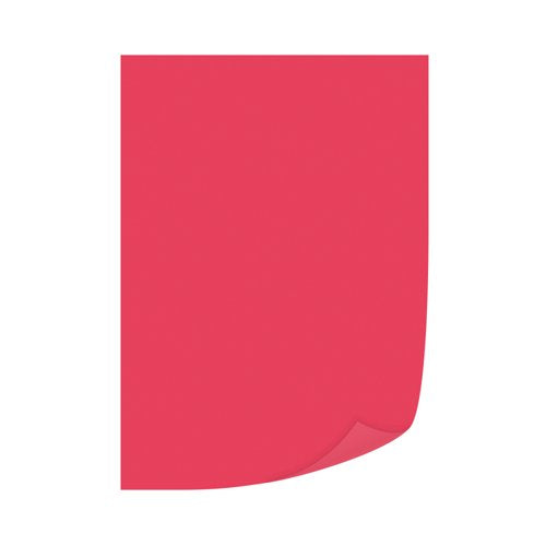 Q-Connect Bright Red Coloured A4 Copier Paper 80gsm Ream (Pack of 500) KF01427