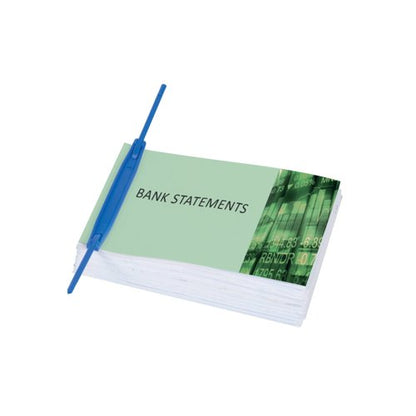 Q-Connect Binding E-Clip Blue (100 Pack) KF02282