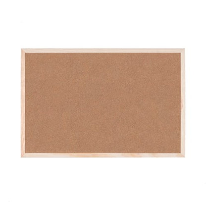 Q-Connect Lightweight Cork Noticeboard 400x600mm KF03566