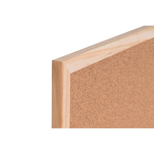 Q-Connect Lightweight Cork Noticeboard 400x600mm KF03566