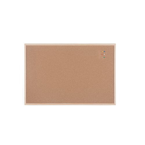 Q-Connect Lightweight Cork Noticeboard 600x900mm KF03567