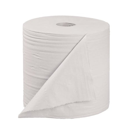 2Work Centrefeed Roll 2-Ply 150m White (Pack of 6) KF03804