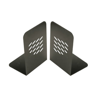 Q-Connect Metal Bookends (2 Pack) KF03900