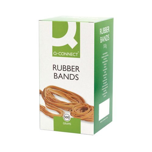 Q-Connect Rubber Bands No.10 31.75 x 1.6mm 500g KF10520
